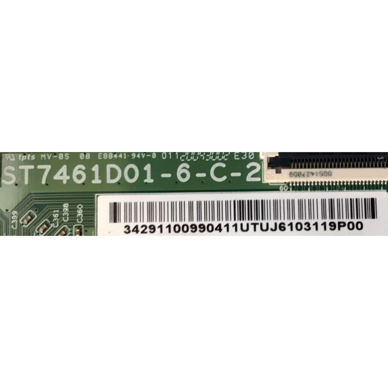 KIT DE TARJETAS PARA TV TCL·ROKU 4K UHD HDR SMART TV / NUMERO DE PARTE MAIN 08-CS75CUN-OC401AA / 40-MST10P-MAD4HG  / FUENTE 08-L402WA4-PW200AB / 40-L402H8-PWD1CC / T-CON 34.29110.099 / ST7461D01-6-C-2 / 3429110099 / MODELOS 75S421 / 75S425 - Imagen 4